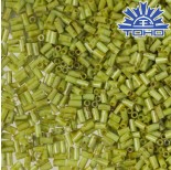 Zdjęcie - Koraliki TOHO Bugle 3mm HYBRID Sour Apple Picasso